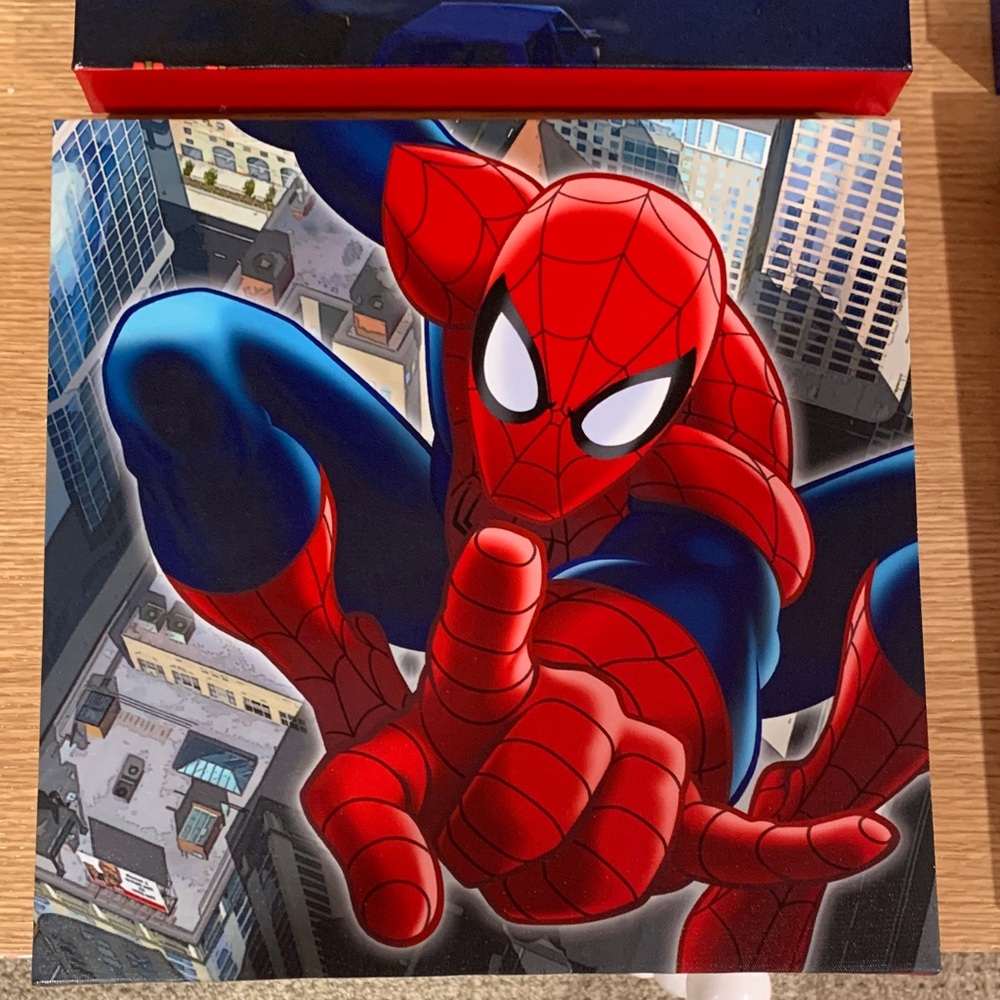 Spider-Man Canvas Wall Art Set